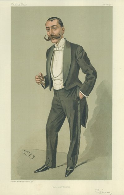 Mr Arthur Diosy by Leslie Matthew Ward